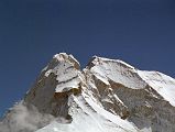 12 12 Chomolonzo Close Up From Everest East Base Camp In Tibet Chomolonzo North (7199m), Chomolonzo Central (7540m) and Chomolonzo Main (7790m) summits bunched together seen from the Everest Kangshung East Base Camp.